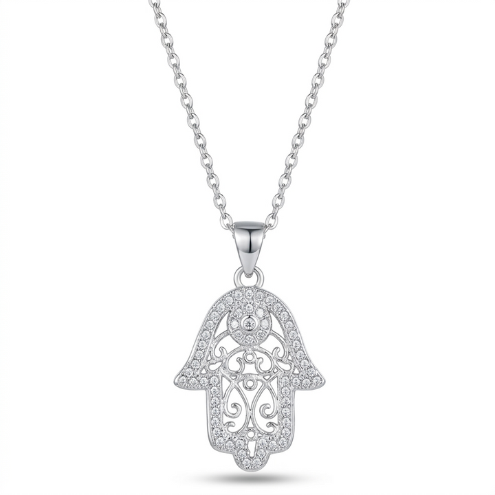Evil Eye Hamsa Necklace