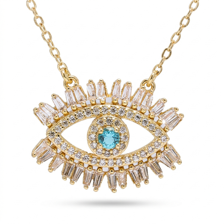 Blue Evil Eye Necklace