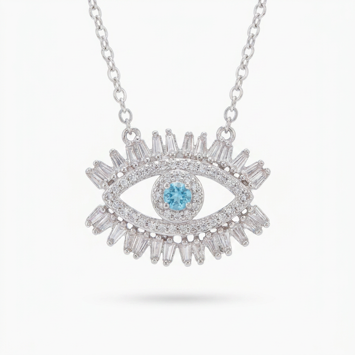 Blue Evil Eye Necklace