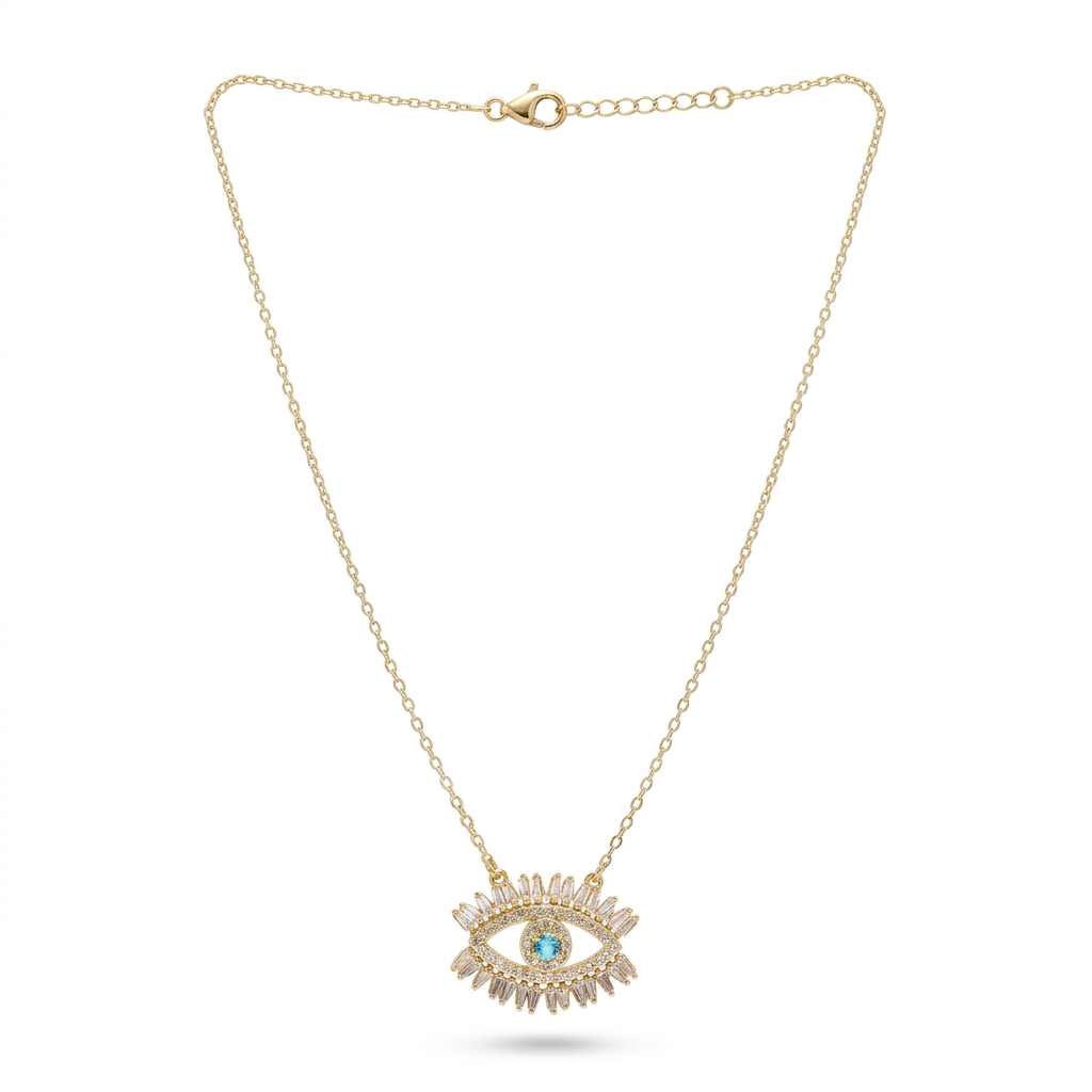 Blue Evil Eye Necklace