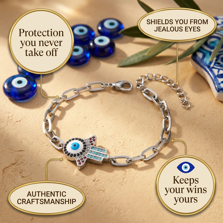 Blue Evil Eye Bracelet