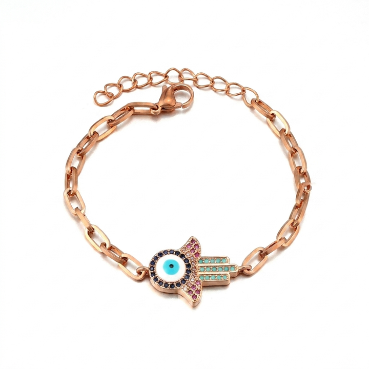 Blue Evil Eye Bracelet