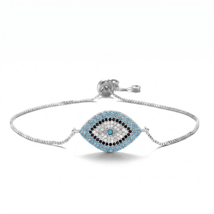 Turquoise Evil Eye Bracelet
