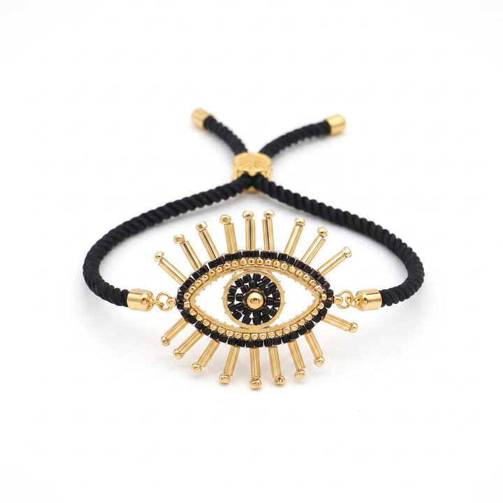 Beaded Evil Eye Bracelet