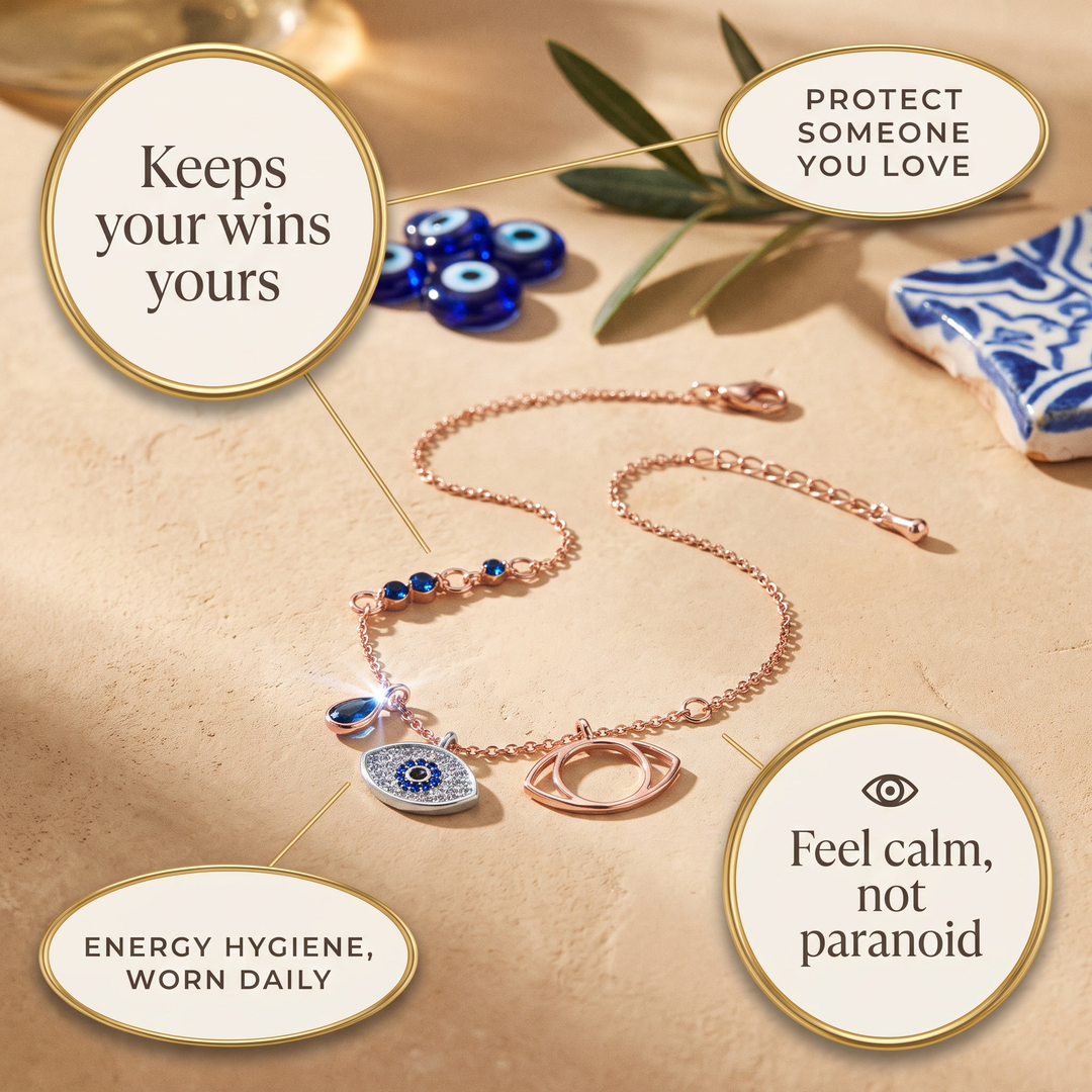 Blue Evil Eye Anklet