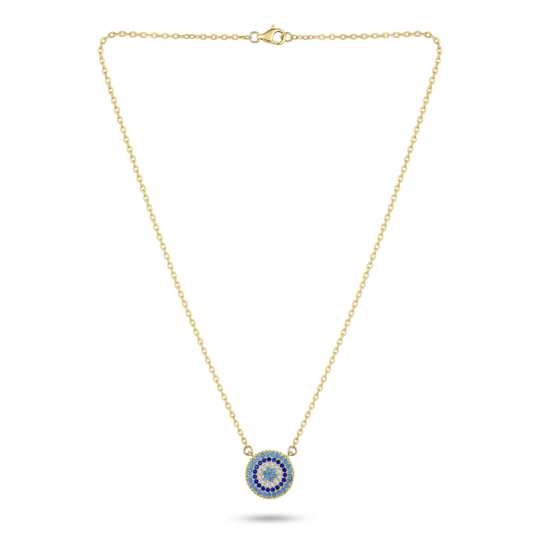 Blue Evil Eye Necklace