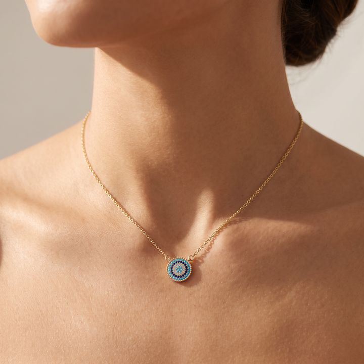 Blue Evil Eye Necklace